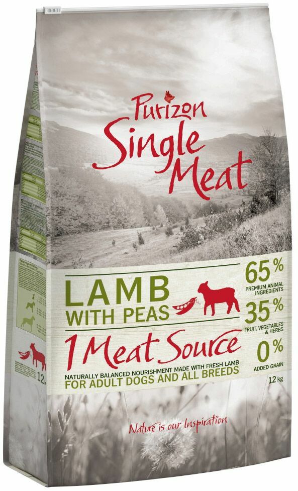 Purizon Single Meat Adult 1 kg Lamb with Peas