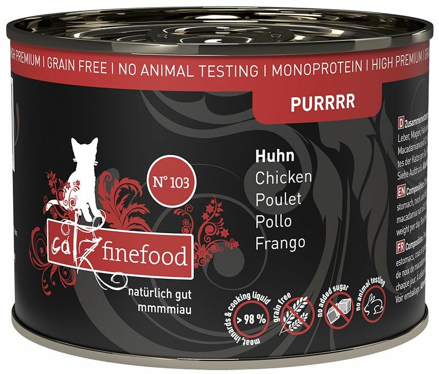 Catz Finefood Purrrr w puszkach, 6 x 200 g / 190 g - No. 113, owca (6 x 200 g)