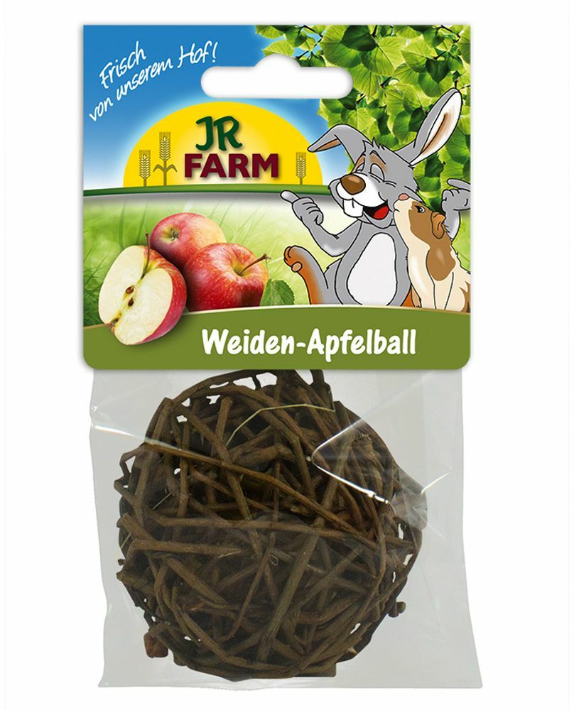 Piłeczka Mr. Woodfield z gałązek wierzby i jabłkiem w środku - 1 sztuka