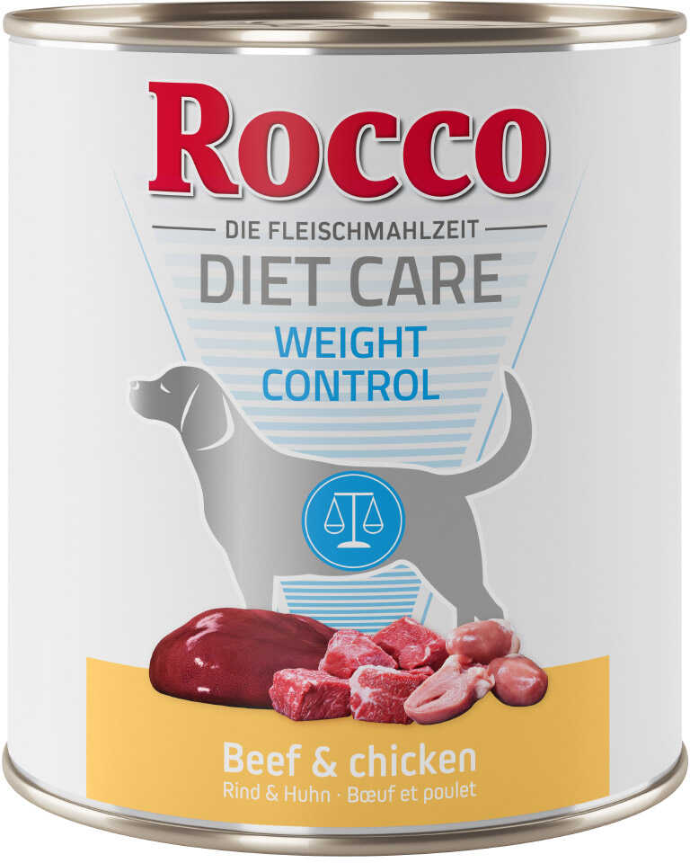 Rocco Diet Care Weight Control, wołowina z kurczakiem, 800 g - 6 x 800 g