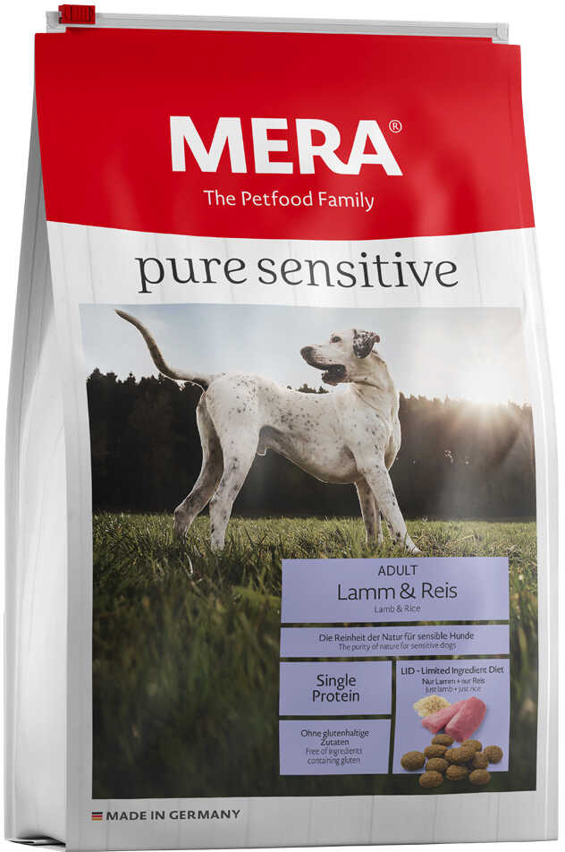 Meradog Pure Sensitive Mera Dog Pure Sensitive jagnięcina i ryż 2 x 12,5 kg