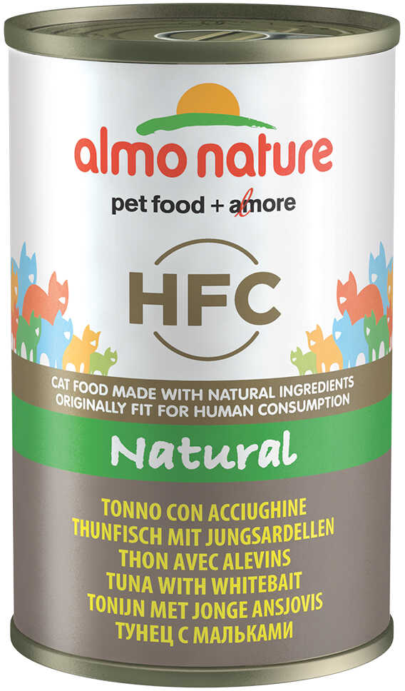 Almo Nature HFC, 6 x 140 g - Tuńczyk z młodymi sardynkami