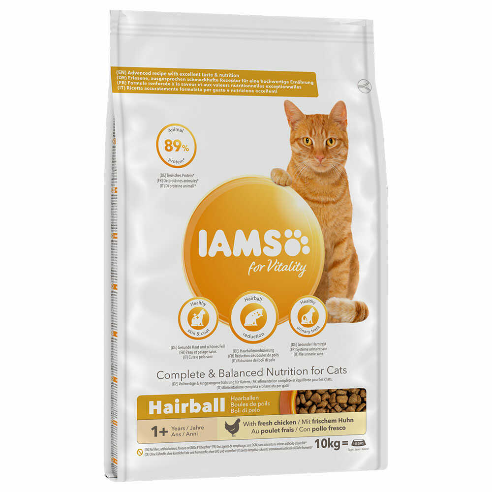 IAMS Adult Hairball 10 kg