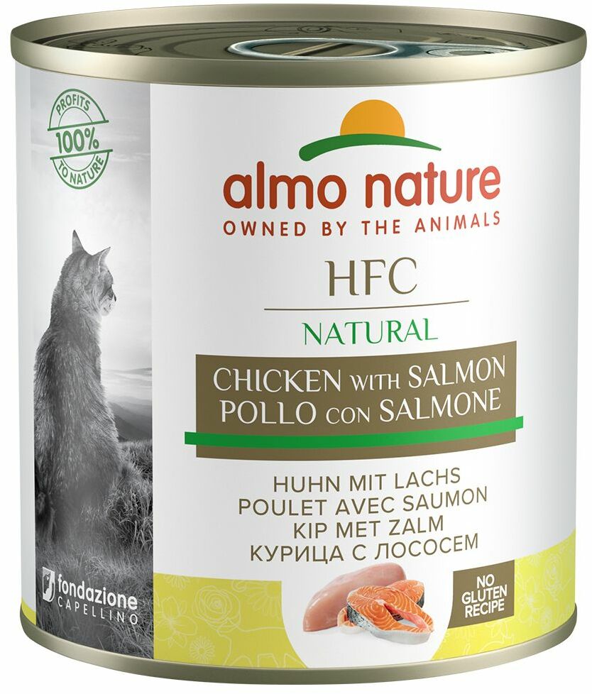 Almo Nature HFC, 6 x 280 g - Tuńczyk i kurczak