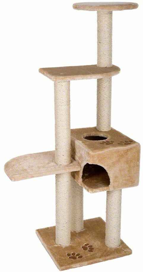 Drapak Trixie Alicante, beżowy - Dł. x szer. x wys.: 45 x 45 x 142 cm Dostawa GRATIS!