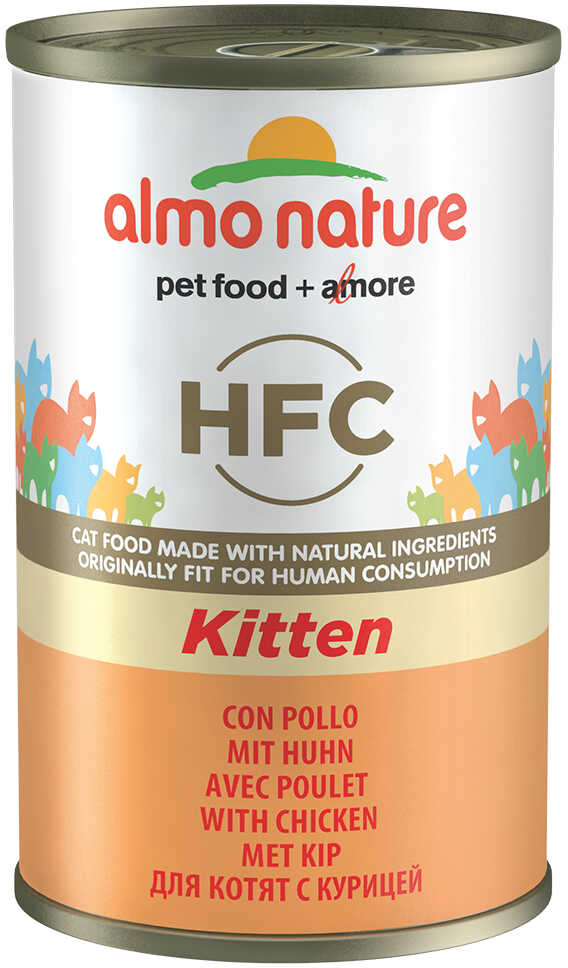 Almo Nature Classic HFC Kitten, 12 x 140 g - Kurczak
