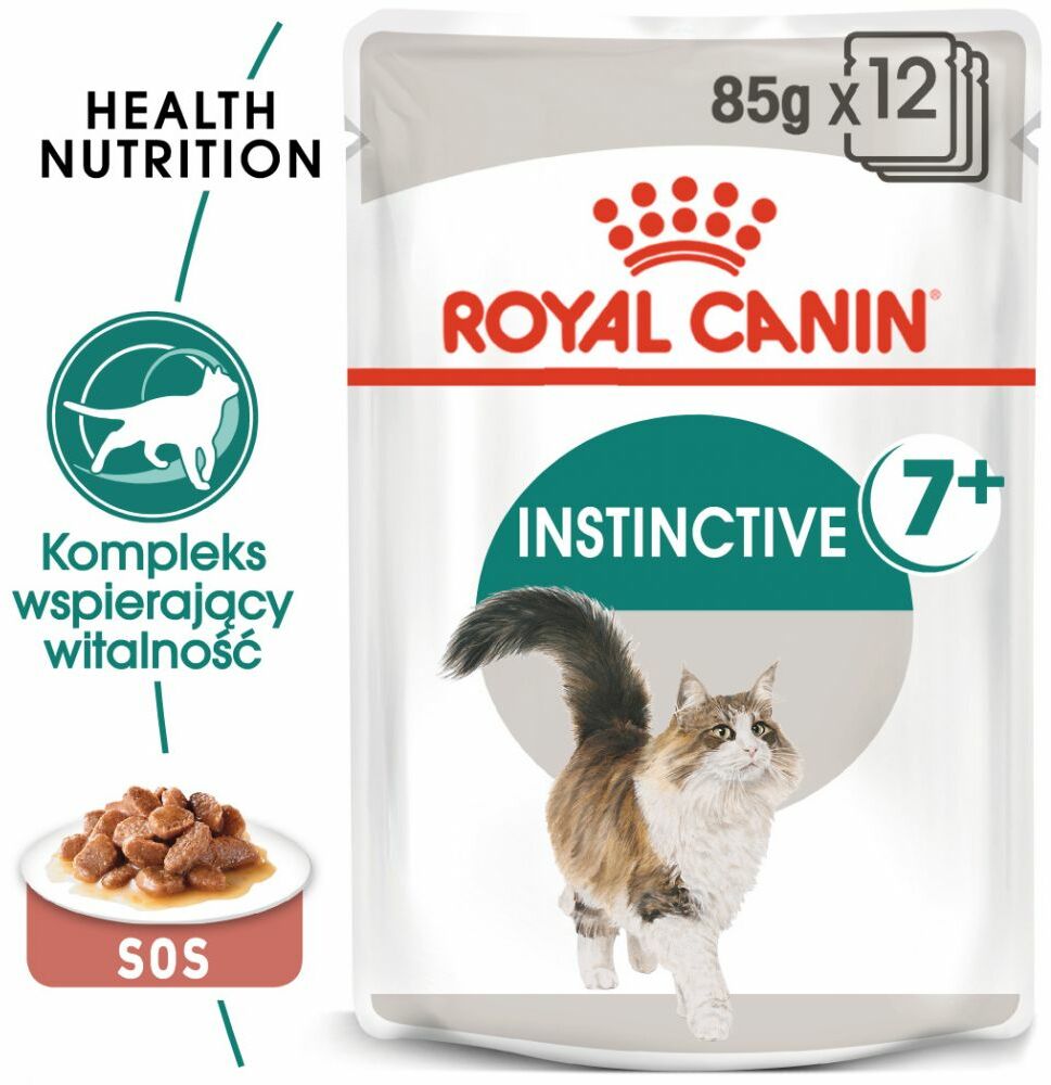 Royal Canin Instinctive +7 w sosie - 24 x 85 g