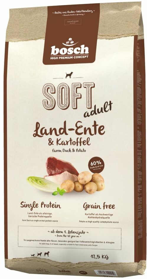 Bosch Petfood Soft+ Land Ente&Kartoffel 2,5 kg