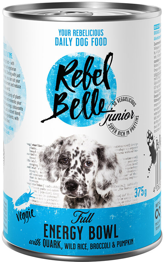 Rebel Belle Rebel Belle Junior Full Energy Bowl veggie 6 x 375 g