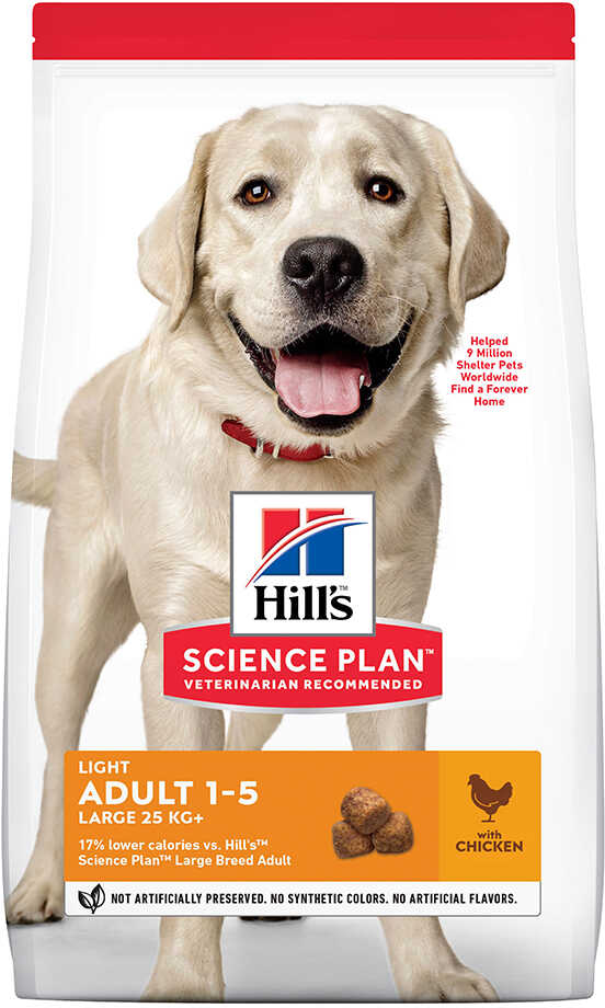 Hills Canine Adult 1-5 Light Large Breed 18 kg