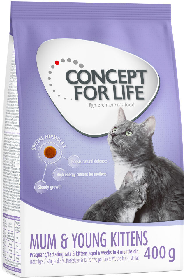 Concept for Life Mum & Young Kittens - 400 g