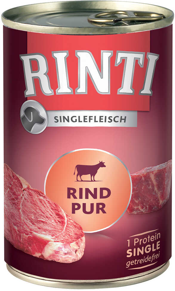Zestaw RINTI Singlefleisch, 24 x 400 g - Wołowina
