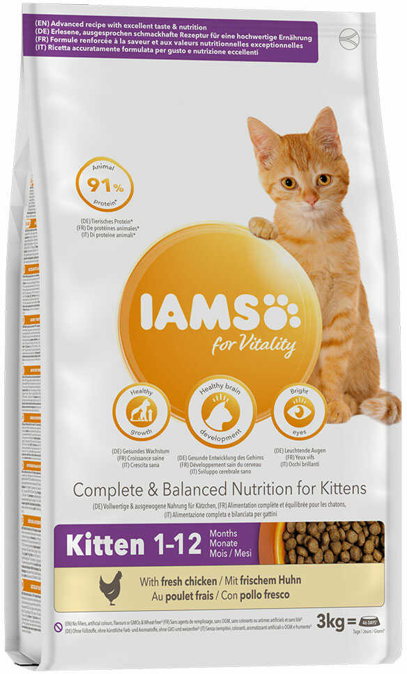 IAMS Vitality Kitten 3 kg