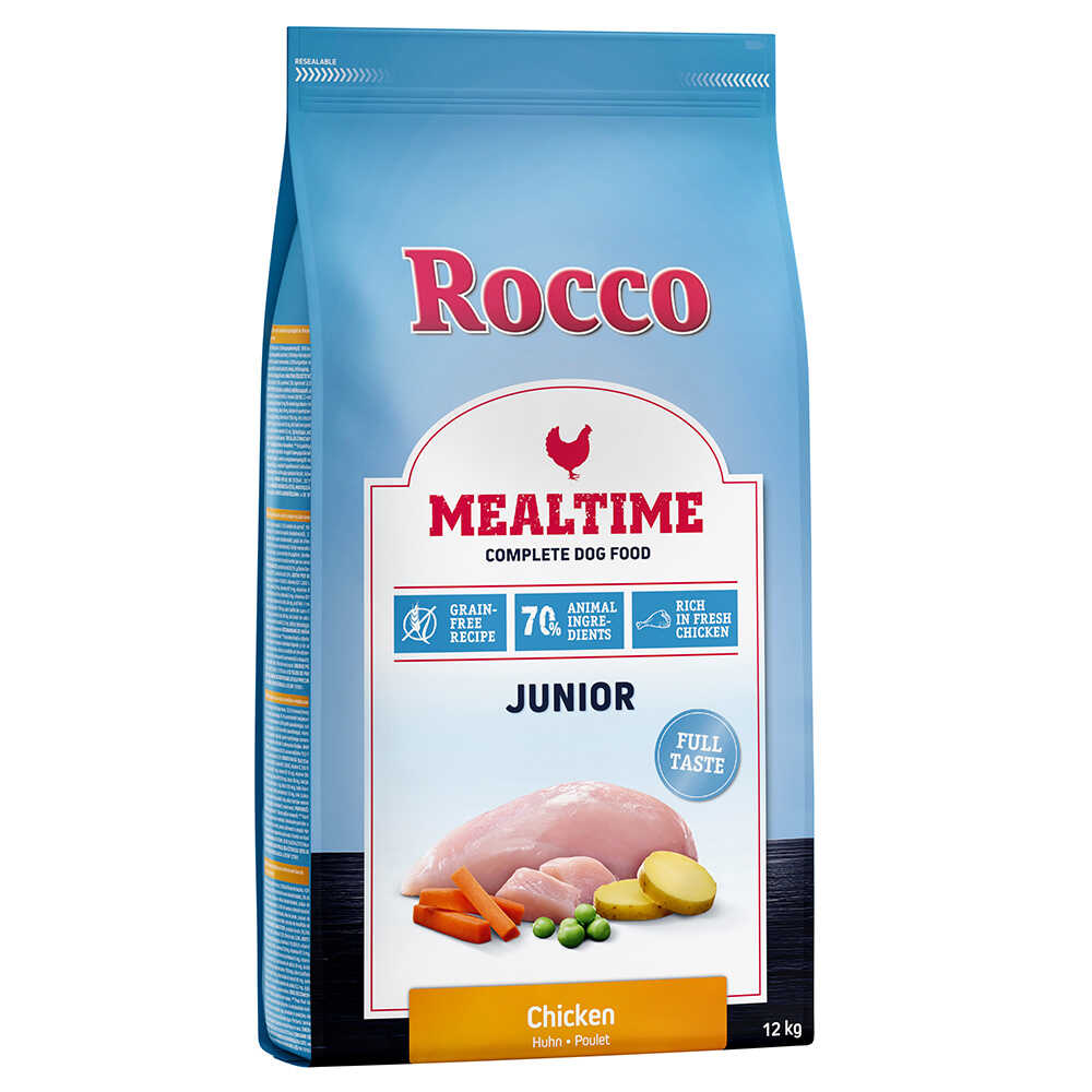 Rocco Mealtime Junior, kurczak - 12 kg