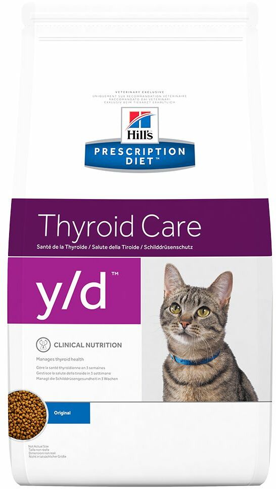 Hills Prescription Diet y/d Thyroid Care Original - 1,5 kg