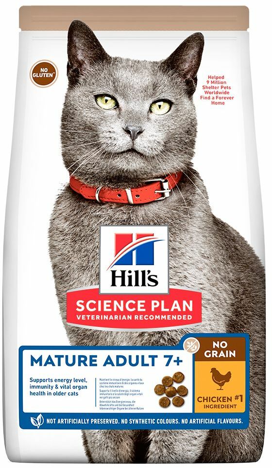 Hills Science Plan Mature Adult 7+ No Grain kurczak 1,5 kg