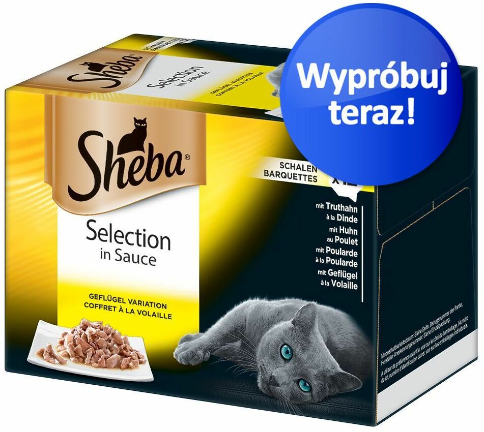 Sheba tacki, 12 x 85 g - Classics + Warzywa, 12 x 85 g