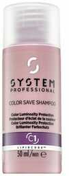 System Professional Color Save Shampoo odżywczy szampon do włosów farbowanych 50 ml