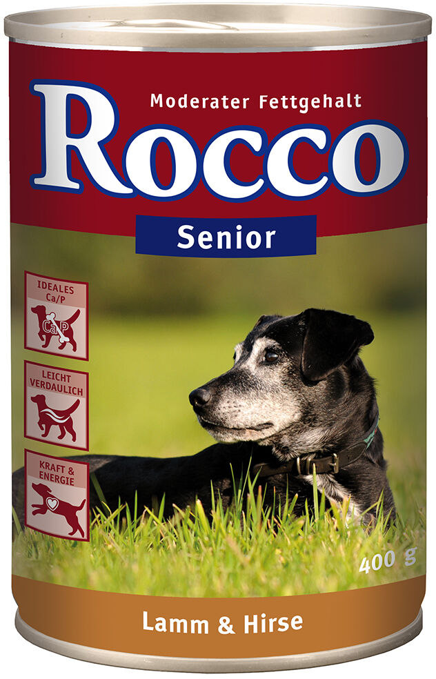 Rocco Senior 6 x 400 g - Senior Jagnięcina z prosem