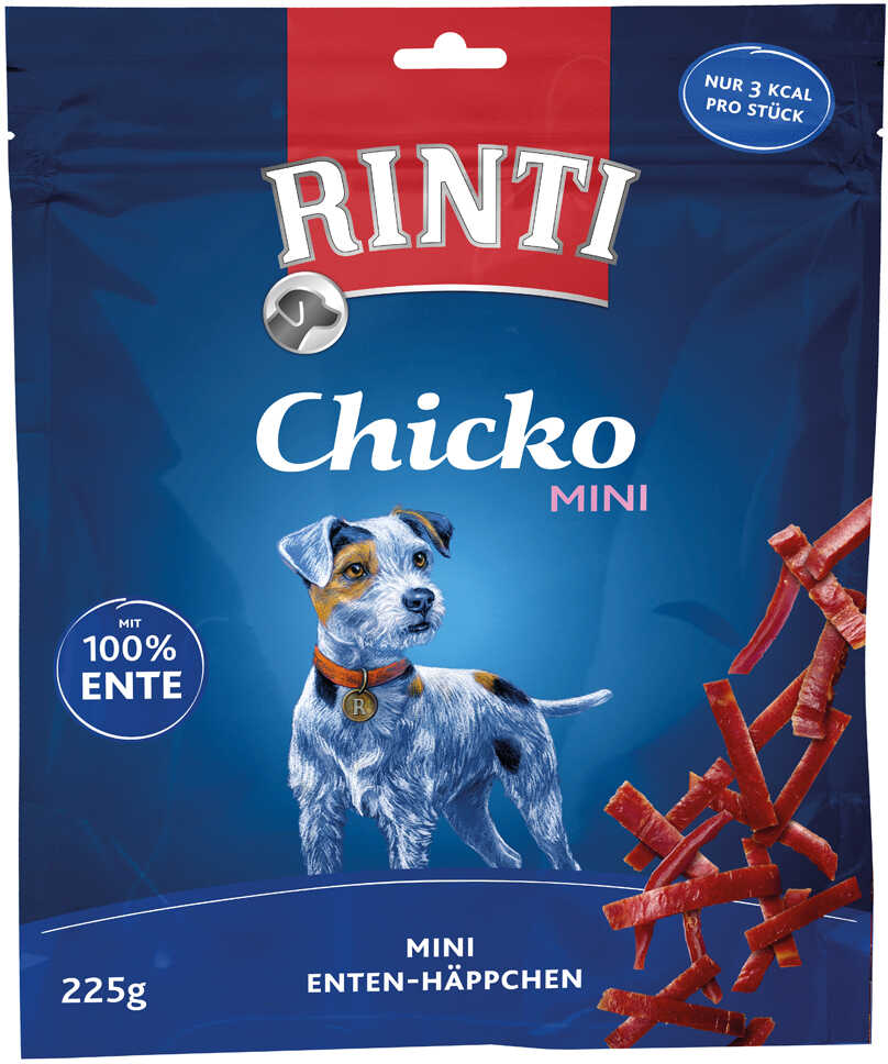 Rinti Extra Chicko Mini - Kaczka, 225 G