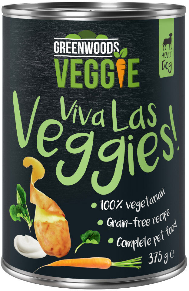 Greenwoods Veggie, jogurt z ziemniakami, marchewką i szpinakiem - 24 x 375 g Dostawa GRATIS!