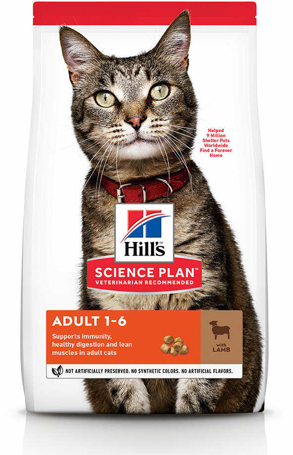 Hills Science Plan Adult, jagnięcina i ryż - 10 kg Dostawa GRATIS!