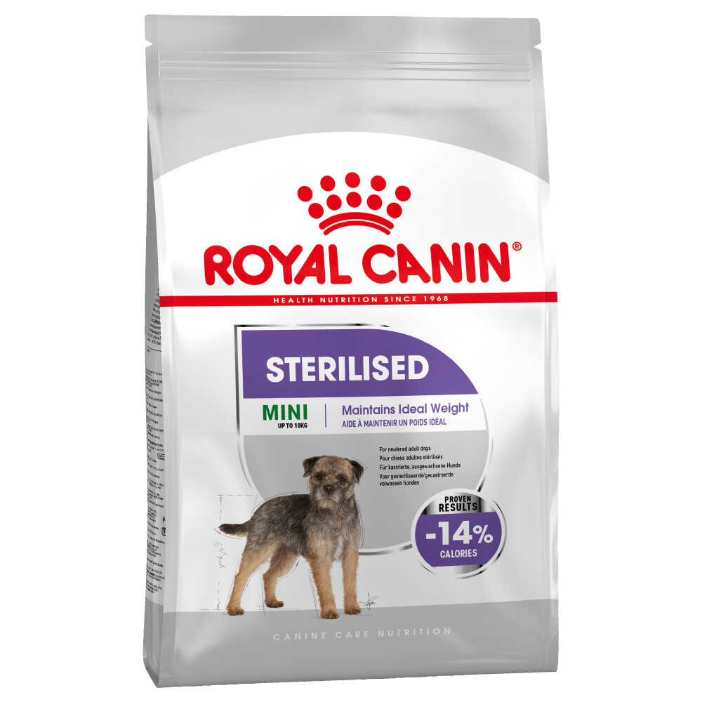 Dwupak Royal Canin CANINE CARE Nutrition - CCN Sterilised Mini, 2 x 8 kg Dostawa GRATIS!