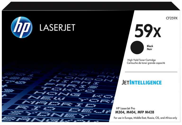 HP Toner 59X Black LaserJet Toner Cartridge CF259X