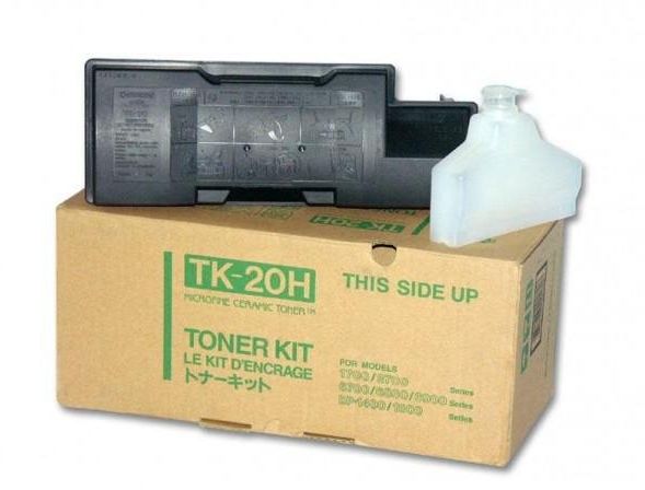 Kyocera Mita oryginalny toner TK20H, black, 20000s, 37027020, Kyocera Mita FS-1700, 1750, 3700, 3750, 6700, 6800, DP1400