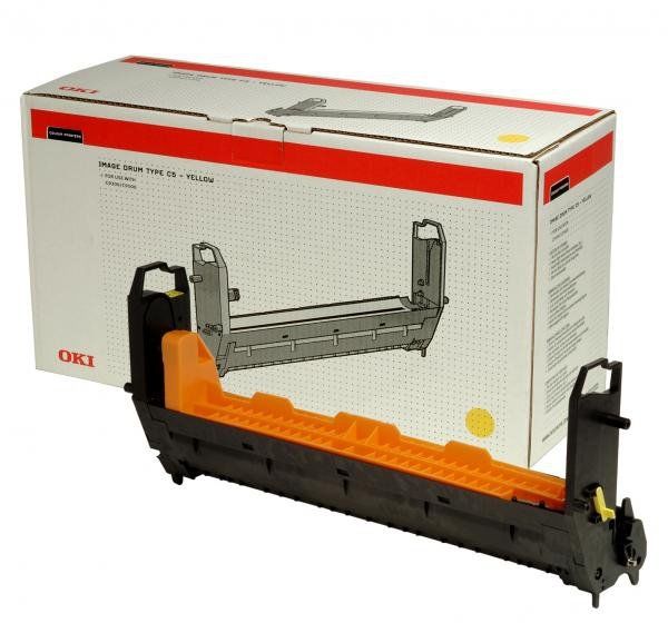 OKI oryginalny bęben 41963405, yellow, OKI C9300, 9500