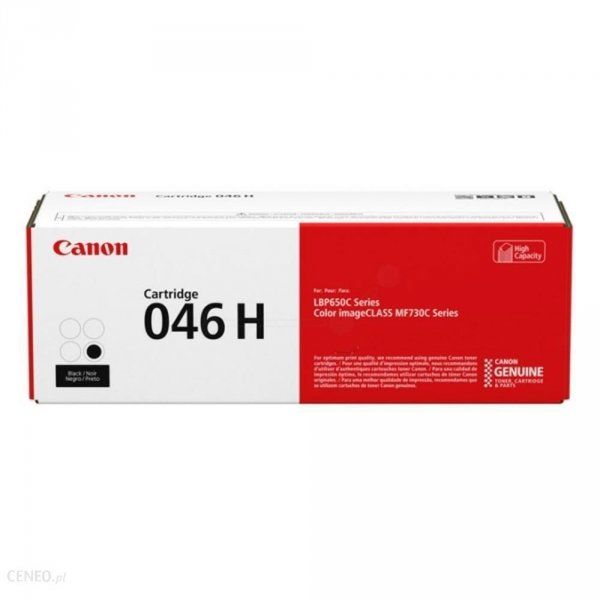 Canon oryginalny toner 046HBK, CRG 046HBK, black, 6300s, 1254C002, high capacity, Canon LBP654Cx, 653Cdw, MFP735Cx, 634Cdw, 632Cdw