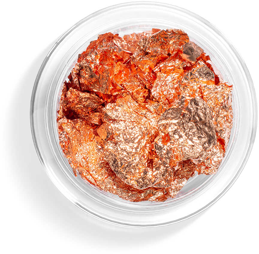 Pazłotko dwustronne Flame effect 03 Copper