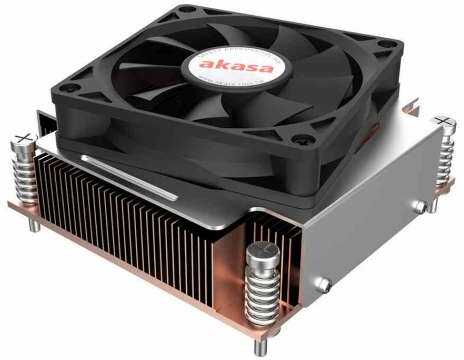 Akasa AK-CC7402BT01 2U Low Profile Cooler CPU - Socket LGA 1700