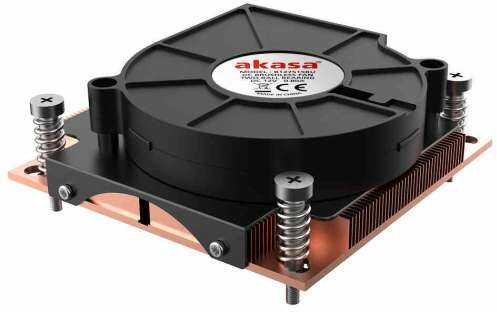 Akasa AK-CC7401BT01 1U Low Profile Cooler CPU - Socket LGA 1700