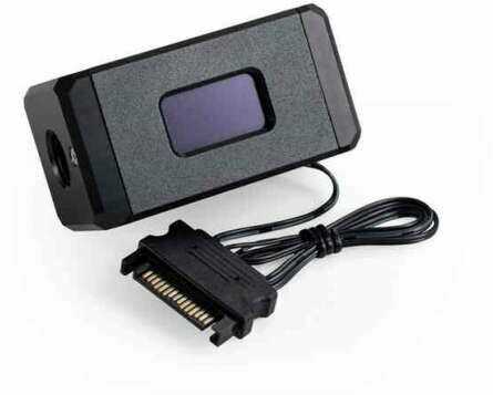 BitsPower Czujnik przepływu przyłącza 2x G1/4 cala wyświetlacz OLED