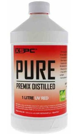 XSPC Pure Coolant 1 Litr - czerwony UV