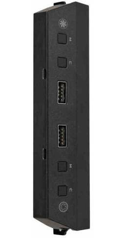 Lian Li LAN216-1X Panel I/O z kontrolerem ARGB do LANCOOL 216 - czarny