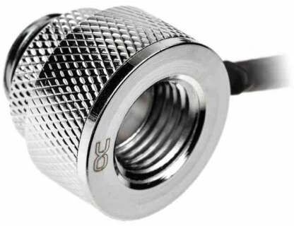 Alphacool Eiszapfen czujnik temperatury G1/4 IG/IG z adapterem AG - chrom