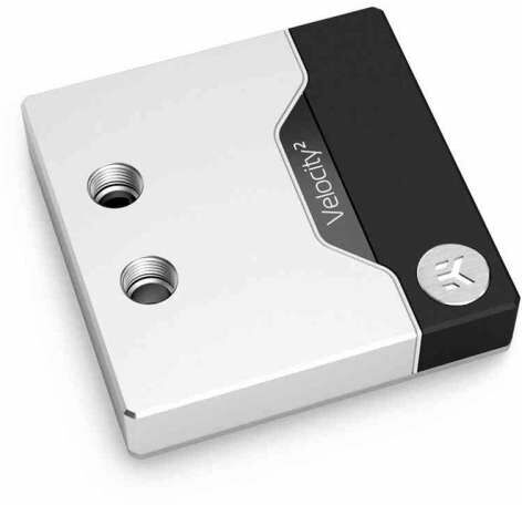 EK Water Blocks EK-Quantum Velocity  D-RGB CPU Water Block - Intel 1200 Nickel + Satin Titanium