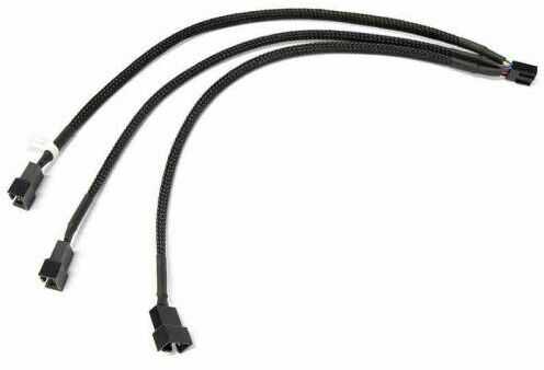 Watercool Y-Splitter 4-Fan PWM czarny - 30cm