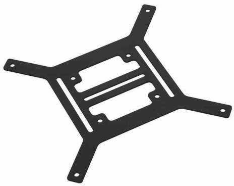 Barrow Wspornik zbiornika wyrównawczego 140mm płaski - czarny