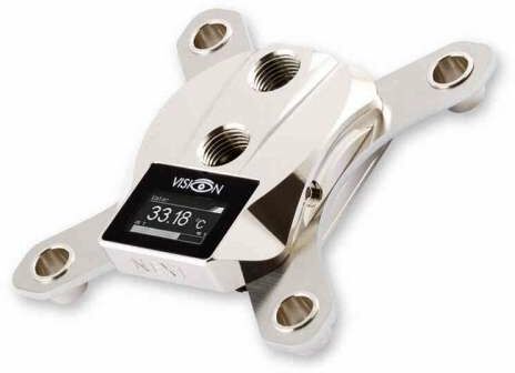 aqua computer cuplex kryos NEXT VARIO wraz z VISION LGA 1700 - Nickel/Nickel