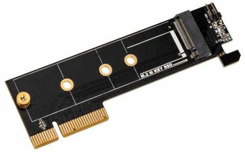 Silverstone SST-ECM25-V2 M.2-Port (M-Key) w interfejsie PCIe-x4