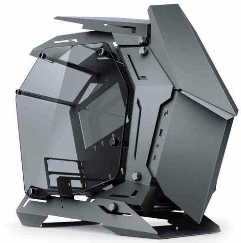 Jonsbo MOD3 Mini Micro-ATX Tower Showcase Tempered Glass - szara