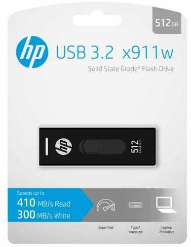 HP Inc. Pendrive 512GB HP USB 3.2 USB HPFD911W-512