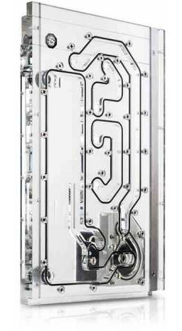 BitsPower Sedna O11DS Distroplate for LIAN LI O11 Dynamic Mini ARGB - transparent