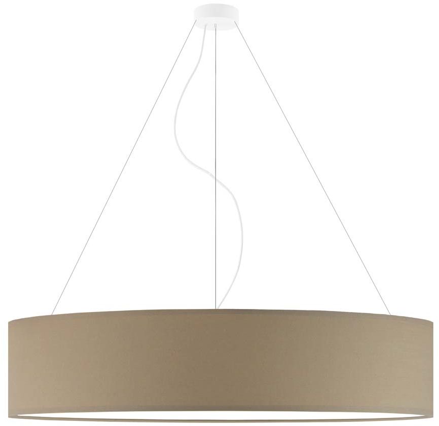 Designerska lampa wisząca PORTO fi - 100 cm - kolor beżowy