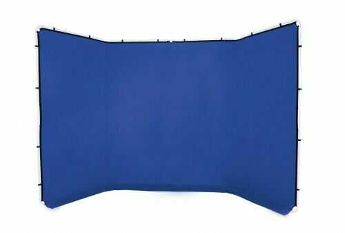 Lastolite Tło Panoramic 4m bez ramy Chromakey Blue