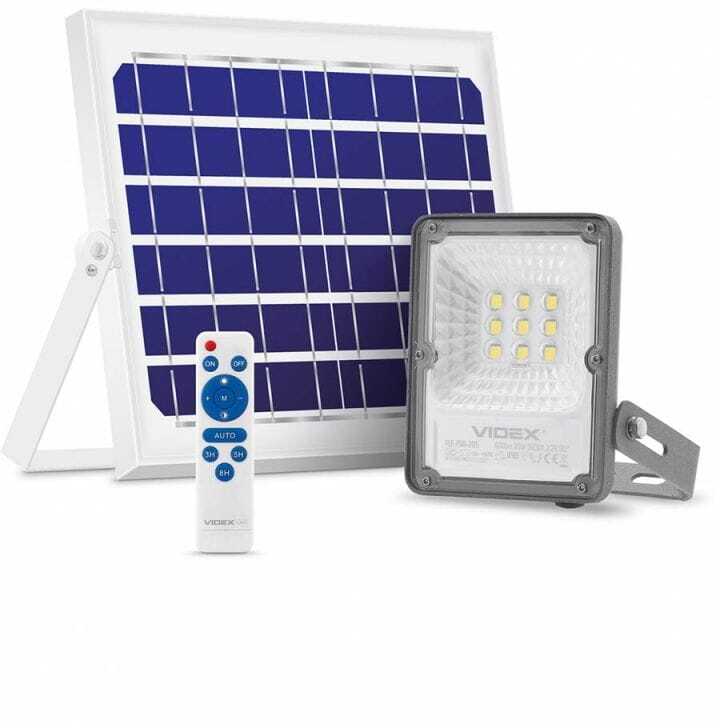 Halogen solarny led z pilotem Solar Floodlight 20W 600lm 5000K