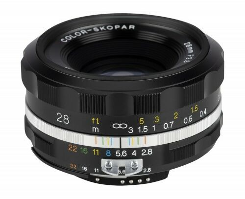 Voigtlander Color Skopar SL IIs 28mm f/2.8 do Nikon F czarny